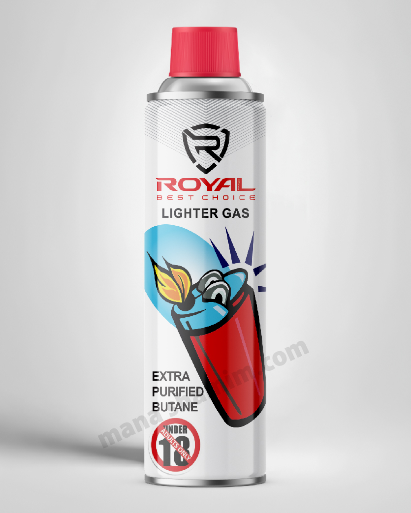 اسپری گاز فندک رویال